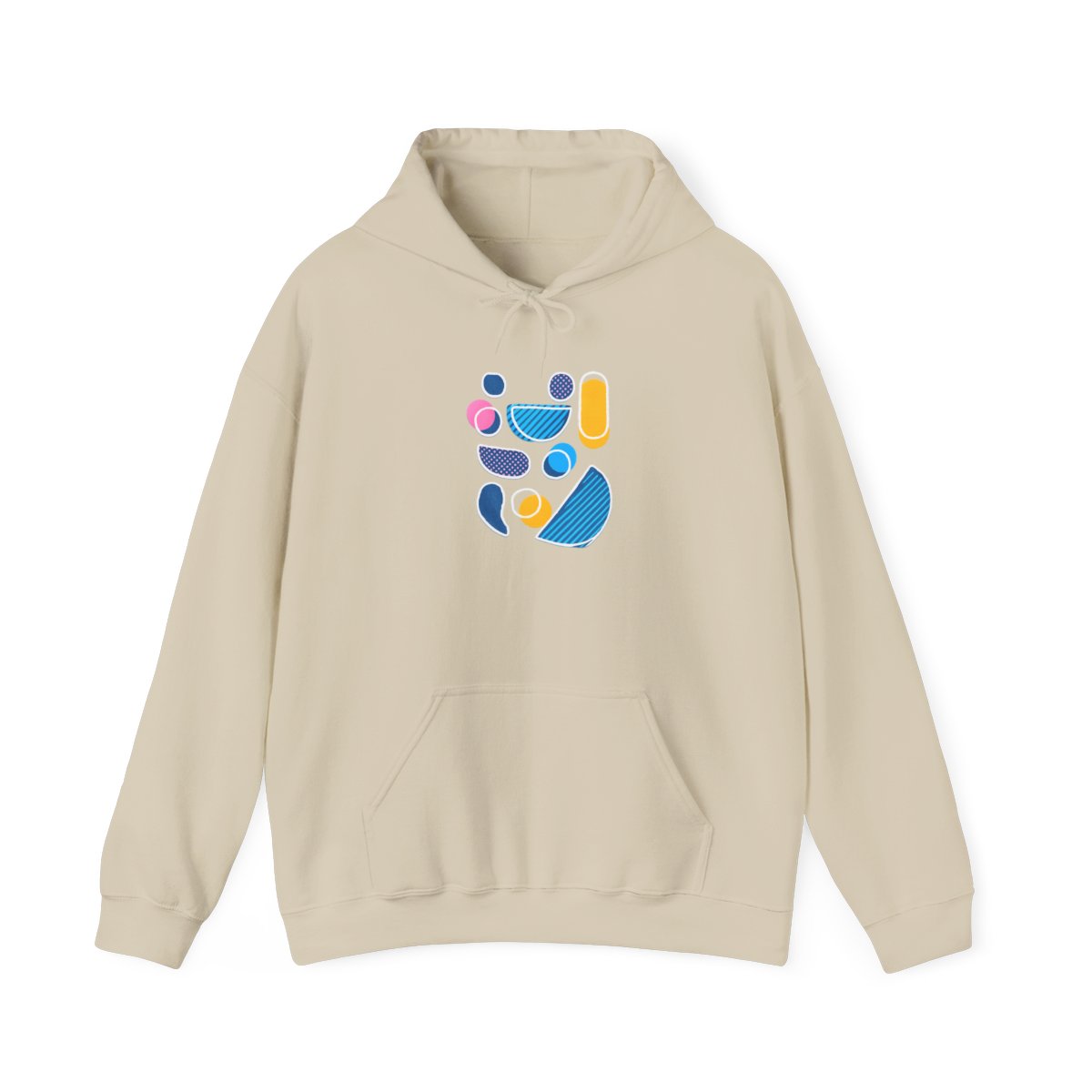 Abstract Colorful Shapes Hoodie | Geometric Minimalist Design | MKBHD - MKBHD official Hoodies merch